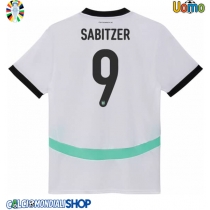 Maglie da calcio Austria Marcel Sabitzer #9 Seconda Maglia Europei 2024 Manica Corta